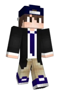 LawlietGameR Minecraft avatar full body