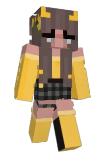 Laynieee Minecraft avatar full body