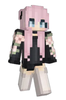 Lazergigglez Minecraft avatar full body