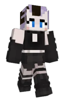 Lazlette Minecraft avatar full body