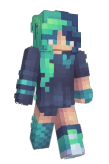 LazyMagpie Minecraft avatar full body