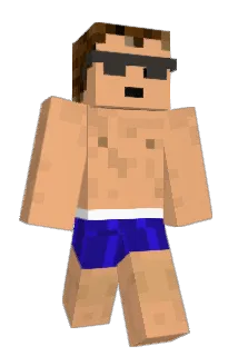 Le0n3Up Minecraft avatar full body