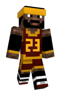 LeBron_James_ Minecraft avatar full body