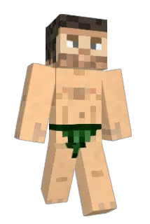 LeFlo Minecraft avatar full body