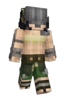 LeKinderBear Minecraft avatar full body
