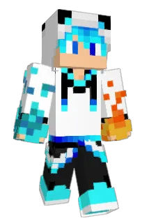 LePetitPandaBleu Minecraft avatar full body