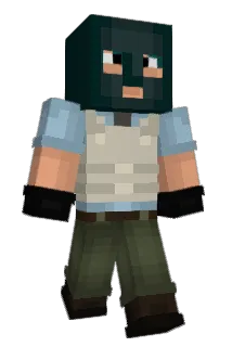 LeTerrorist Minecraft avatar full body