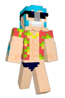 LeXacSquatch Minecraft avatar full body