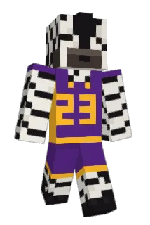 LeZebra Minecraft avatar full body