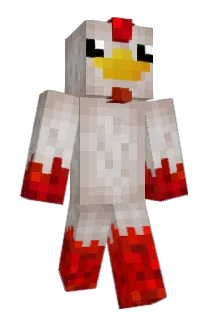 Le_Poulet Minecraft avatar full body