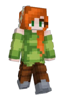 LeaPoko Minecraft avatar full body