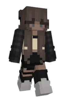 Lea_btw_ Minecraft avatar full body
