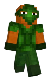 LeafWarrior Minecraft avatar full body