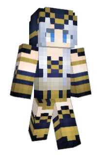Leaguerin Minecraft avatar full body