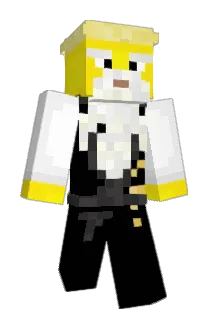 Leathern Minecraft avatar full body