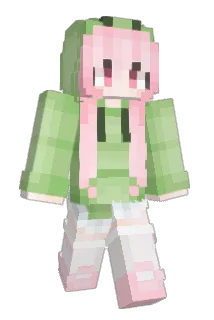 Leavearena Minecraft avatar full body
