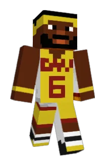 LebronJaames Minecraft avatar full body