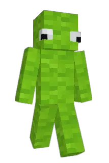 Lechugamer Minecraft avatar full body
