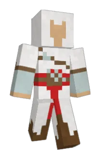 Lectured Minecraft avatar full body
