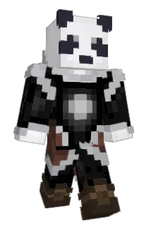 LeftMostPanda Minecraft avatar full body