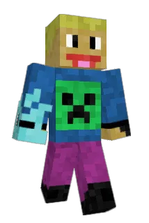 LeftTube Minecraft avatar full body