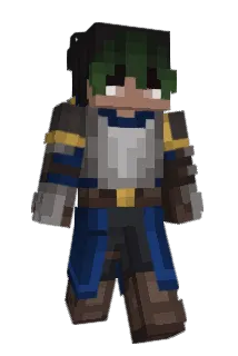 Leftraa Minecraft avatar full body