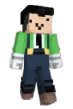 Legandish Minecraft avatar full body