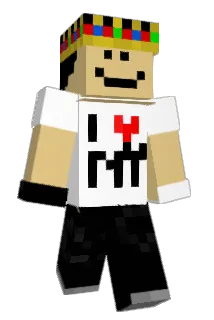 LegibleMoth Minecraft avatar full body