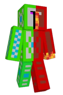 LegoBrainBiker Minecraft avatar full body
