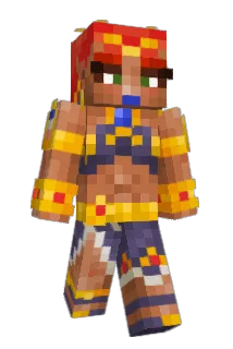 Legospasm Minecraft avatar full body