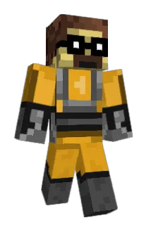 LekiGamer Minecraft avatar full body