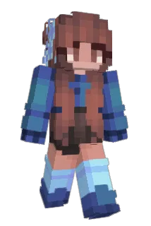 Lelemia Minecraft avatar full body