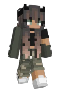 LellyLou Minecraft avatar full body
