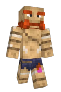 Lemeek Minecraft avatar full body