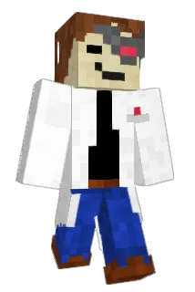 Leocube Minecraft avatar full body