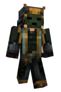 LeonHattori Minecraft avatar full body