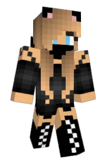 Leopardfur Minecraft avatar full body
