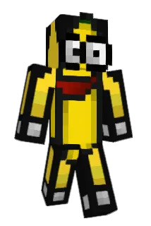 LeqitBanana Minecraft avatar full body