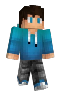 LeruaLustig Minecraft avatar full body