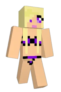 LesbianBarbie Minecraft avatar full body