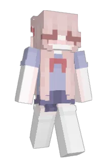Lesbianas Minecraft avatar full body