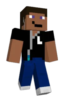 Leselampe Minecraft avatar full body