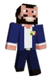LessCento Minecraft avatar full body