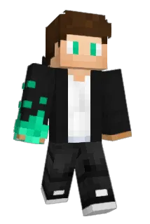 LessPlays Minecraft avatar full body
