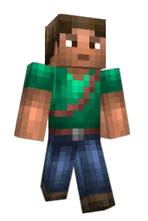 LessaRG Minecraft avatar full body