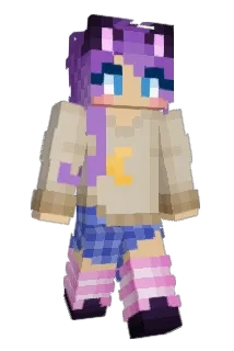 LetTea Minecraft avatar full body