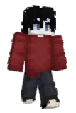 Leveledd Minecraft avatar full body