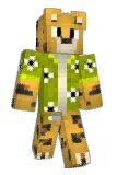 Lewdwood Minecraft avatar full body
