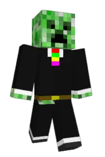 Lexplankton Minecraft avatar full body