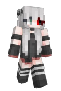 LexyFushiguro Minecraft avatar full body